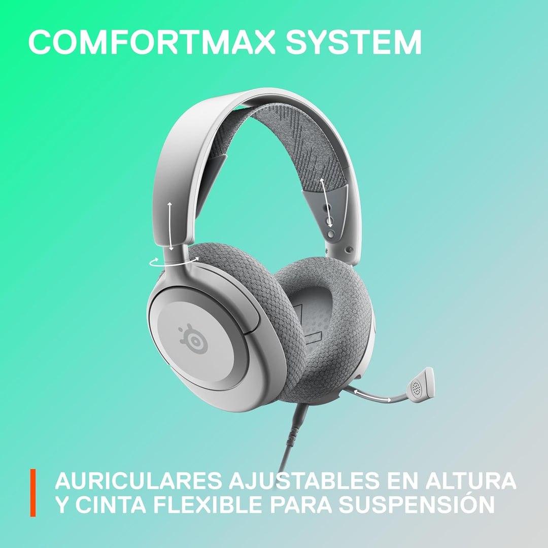 SteelSeries Arctis Nova 1 Multi-System-Gaming-Headset – HiFi-Treiber – 360° räumliches Audio – Komfo
