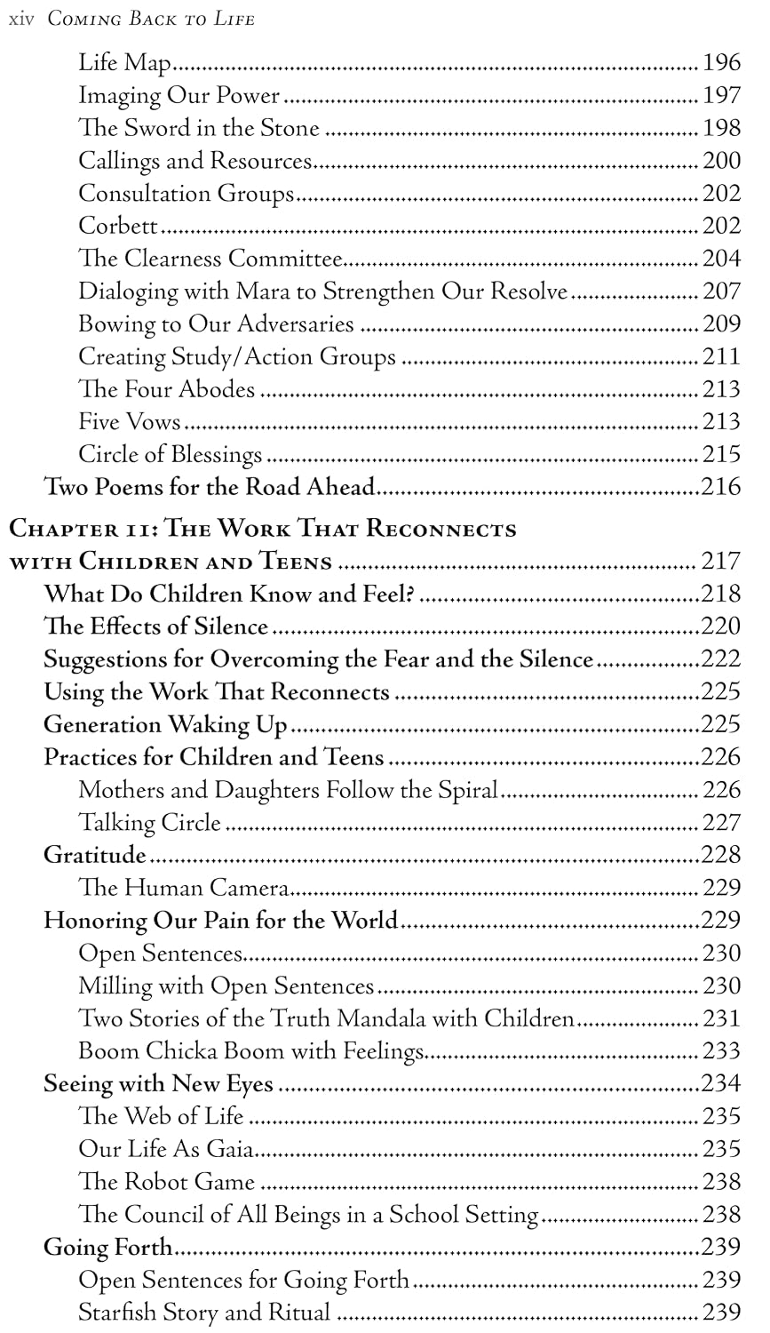 Coming Back to Life: The Updated Guide to the Work That Reconnects, Taschenbuch