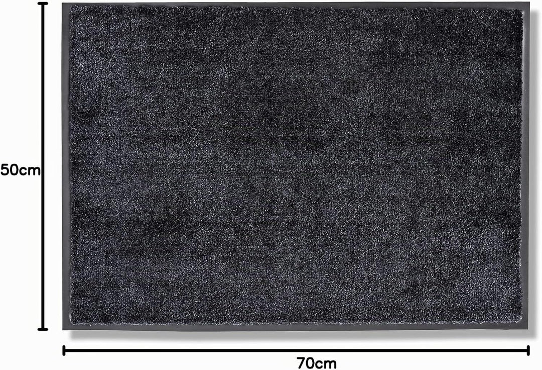 Schöner Wohnen Kollektion strapazierfähige Schmutzfangmatte Miami – getuftete Fussmatte 50x70 cm in