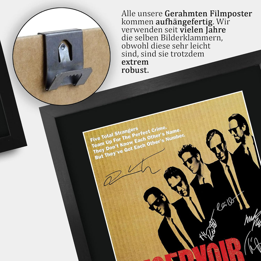 HWC Trading FR A3 Reservoir Dogs Quentin Tarantino Gifts Bedrucktes Autogrammbild für Film-Erinnerun