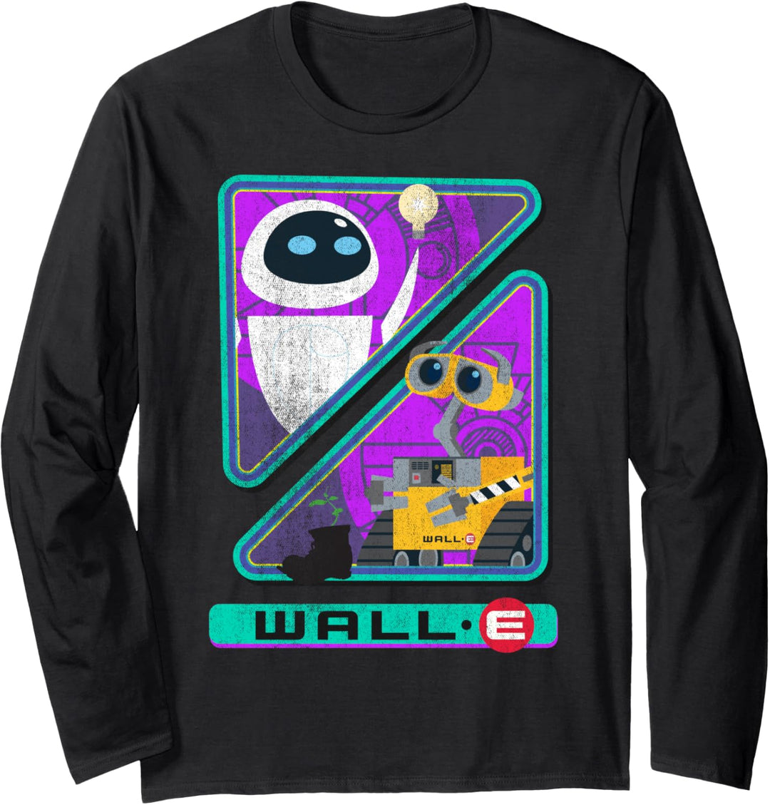 Disney Pixar Wall-E Triangles And Eve Langarmshirt