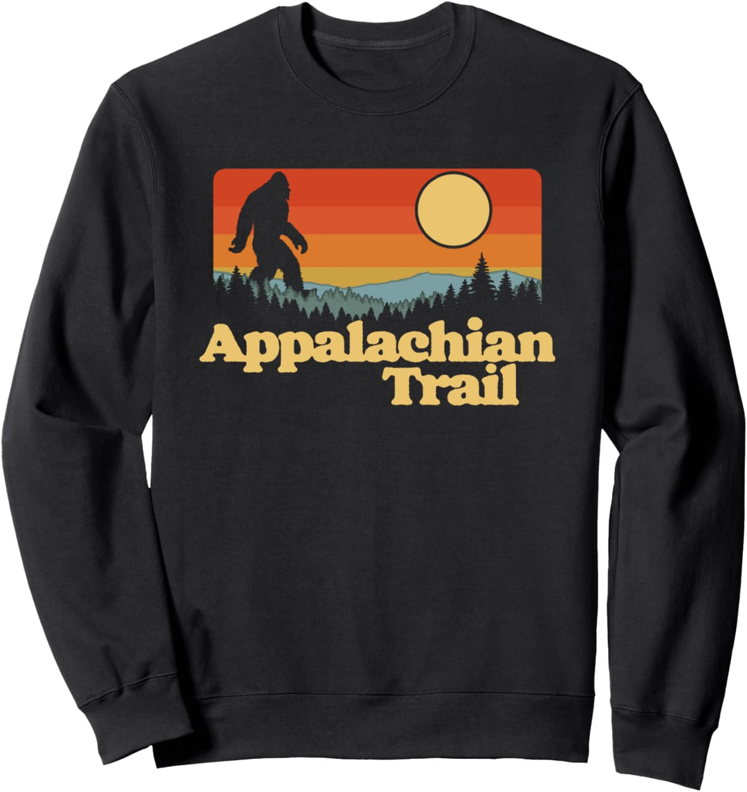 Appalachian Trail Bigfoot Outdoor Lover Vintage 80s Sweatshirt