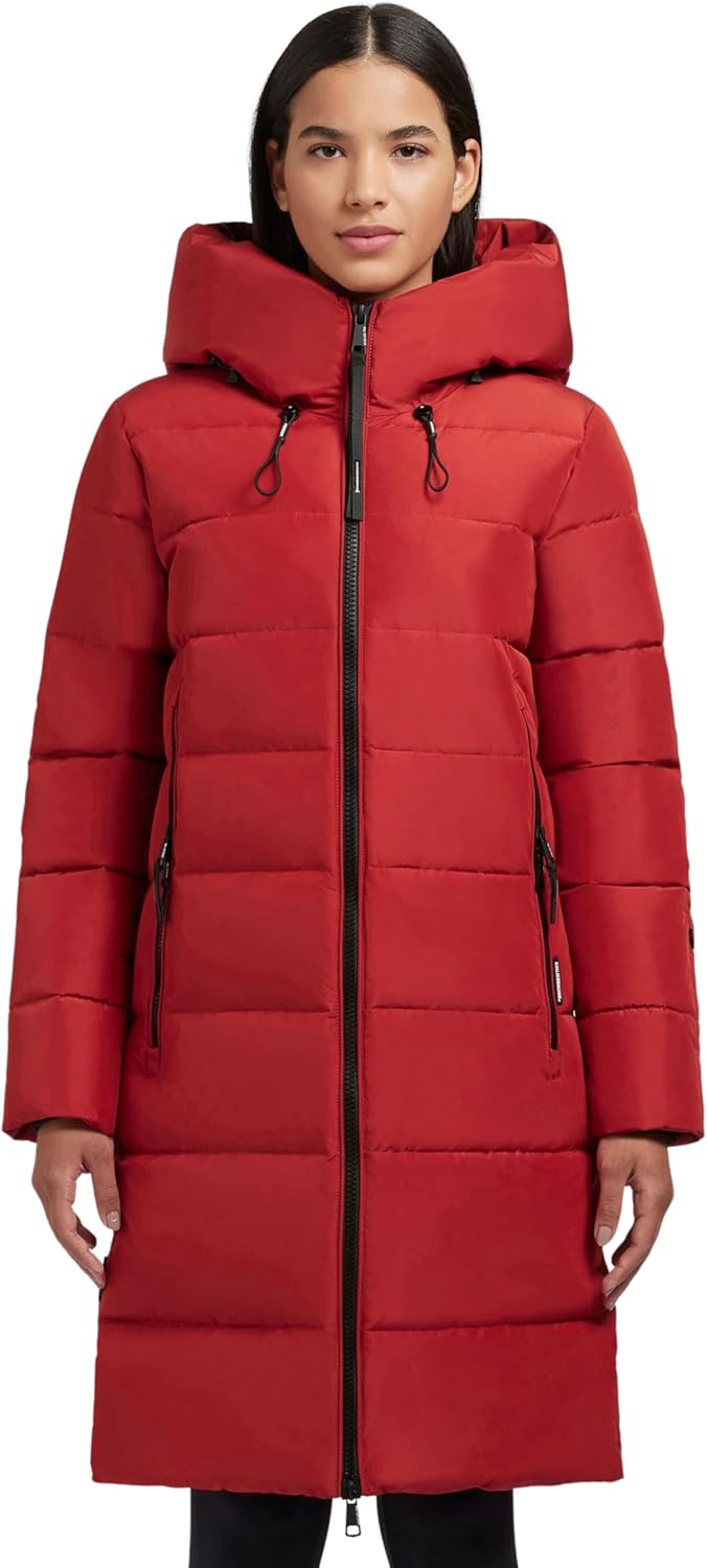 khujo - Damen - Wintermantel - Jilias 4 M SEP-RED, M SEP-RED