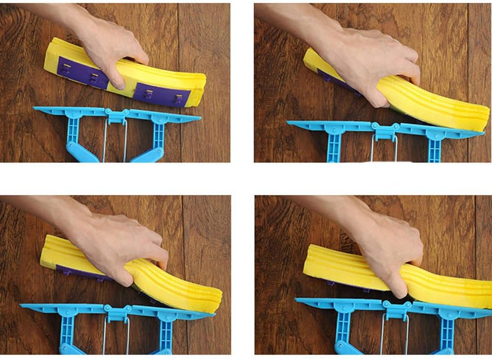 Ersatz für Schwamm Wischmop,3-Stück,Absorbierende Mop Pads Nachfüllungen,PVA Köpfe für Bodenwischer,