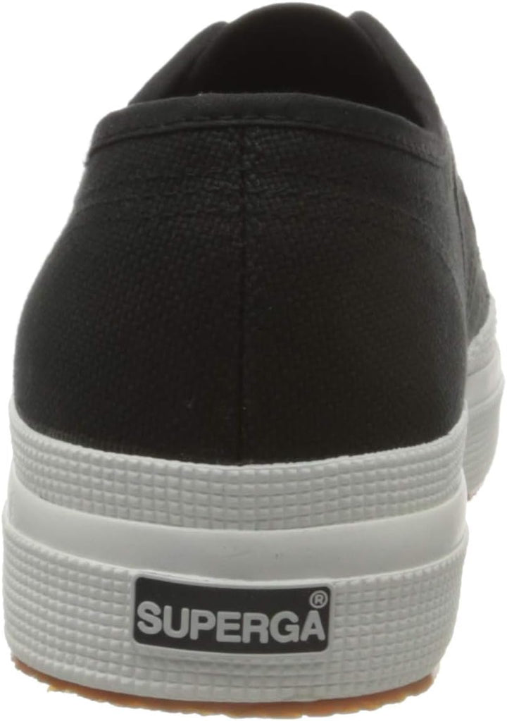 Superga Unisex 2736 Cotu Dbl3 Gymnastikschuhe 38 EU Schwarz Black Fwhite F83, 38 EU Schwarz Black Fw