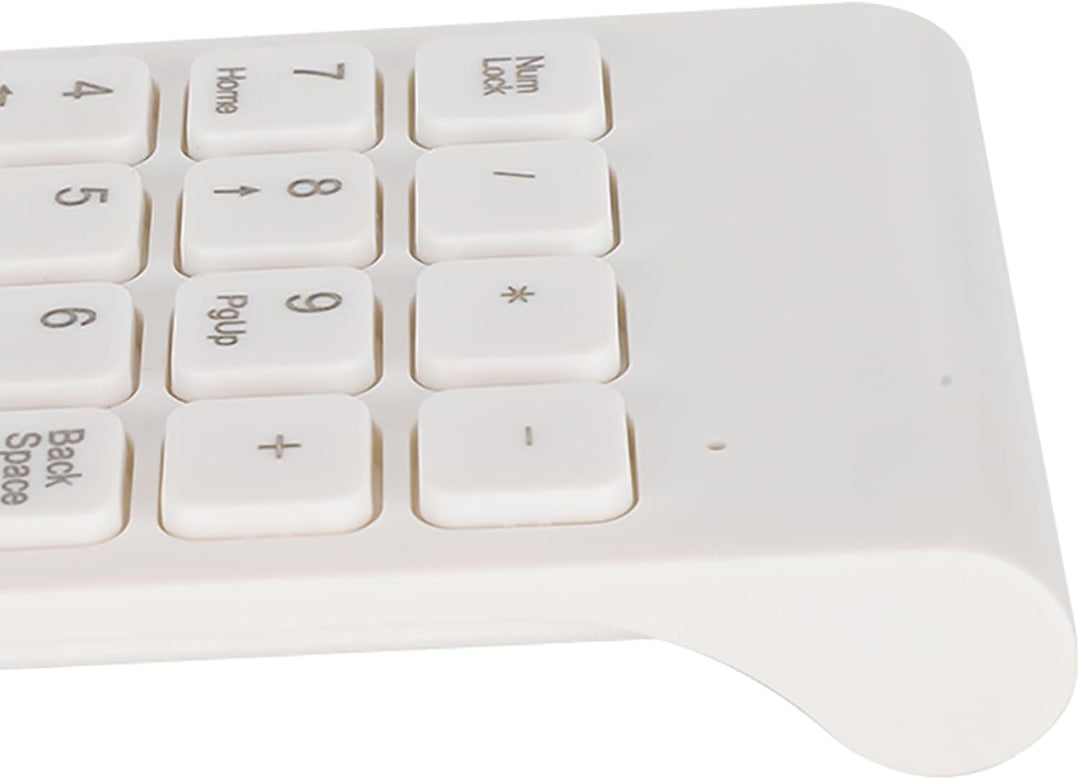 Dilwe Bewinner1 Digitaltastatur, kabelloser Nummernblock 2,4 G, tragbares Tastaturzubehör für Laptop