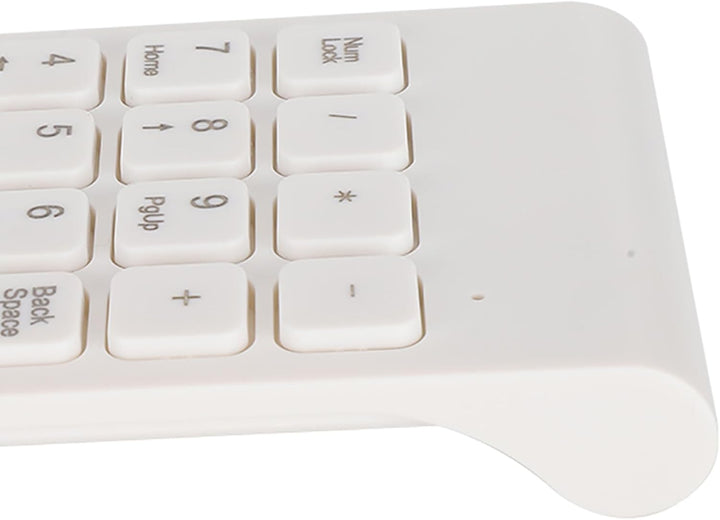 Dilwe Bewinner1 Digitaltastatur, kabelloser Nummernblock 2,4 G, tragbares Tastaturzubehör für Laptop