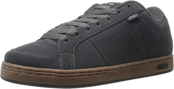 Etnies Herren Kingpin Skateboardschuhe, 37 EU Grau 023 Dark Grey Black Gum