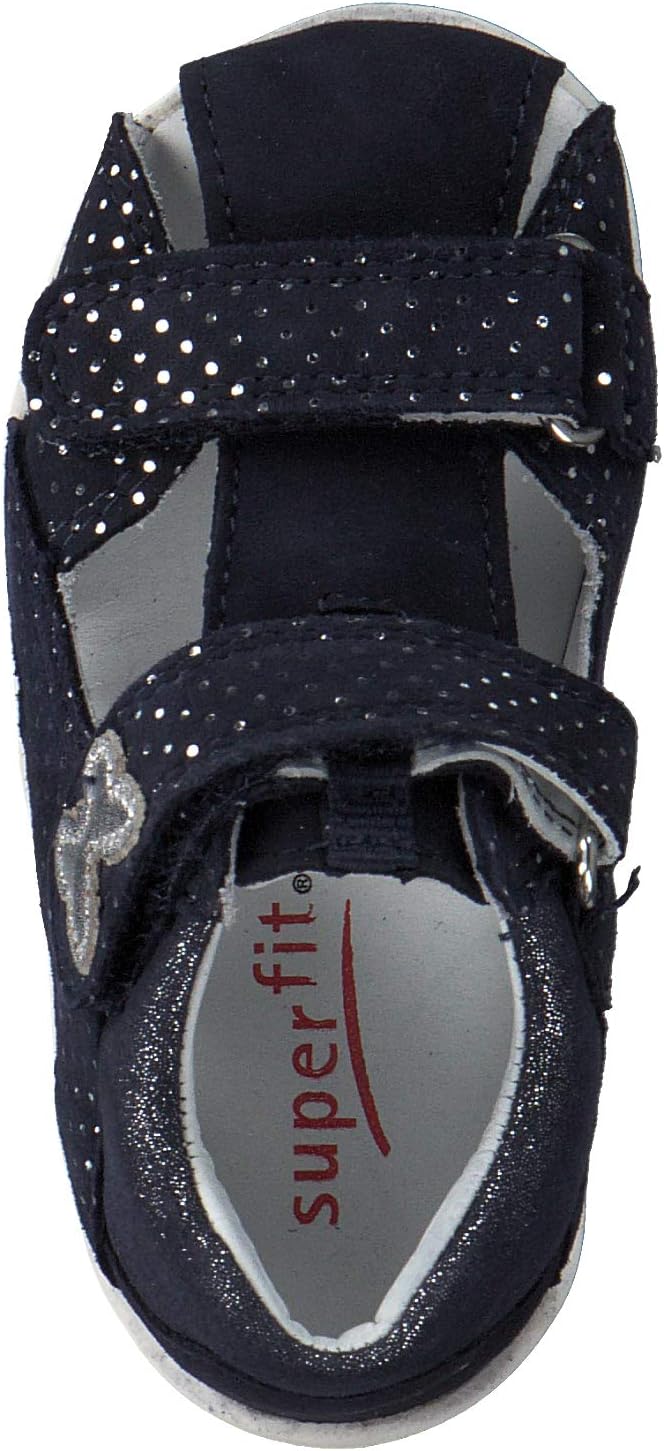 Superfit Baby Mädchen FANNI Sandalen 19 EU Blau 8000, 19 EU Blau 8000