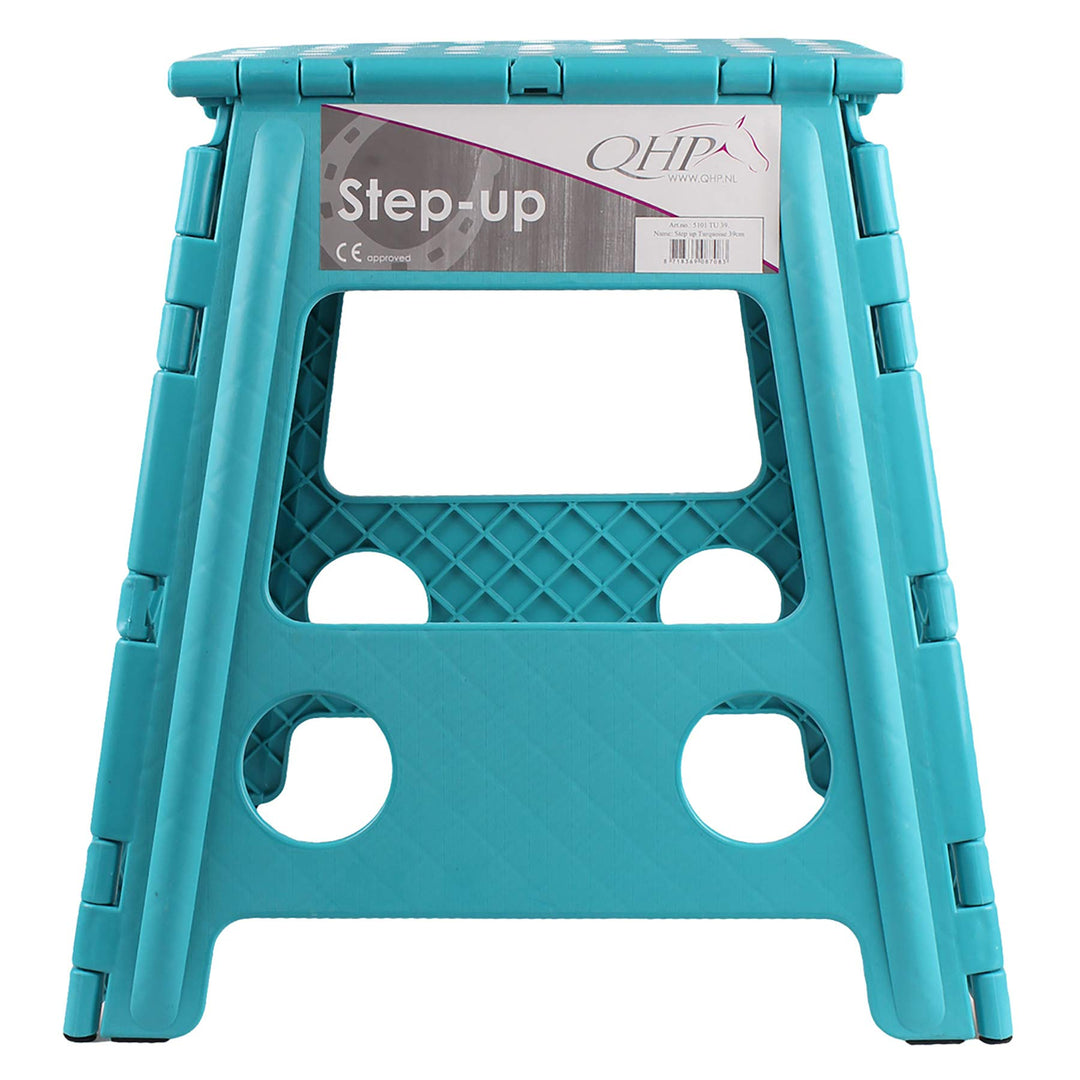 QHP Hocker Turquoise 39cm, 39cm