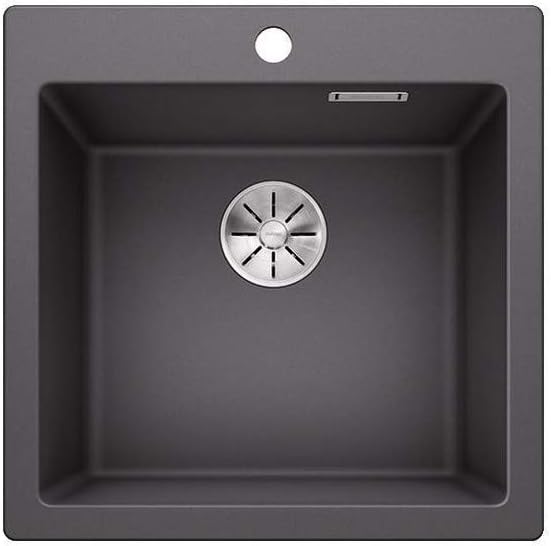 BLANCO PLEON 5 Silgranit PuraDur schwarz O.AF