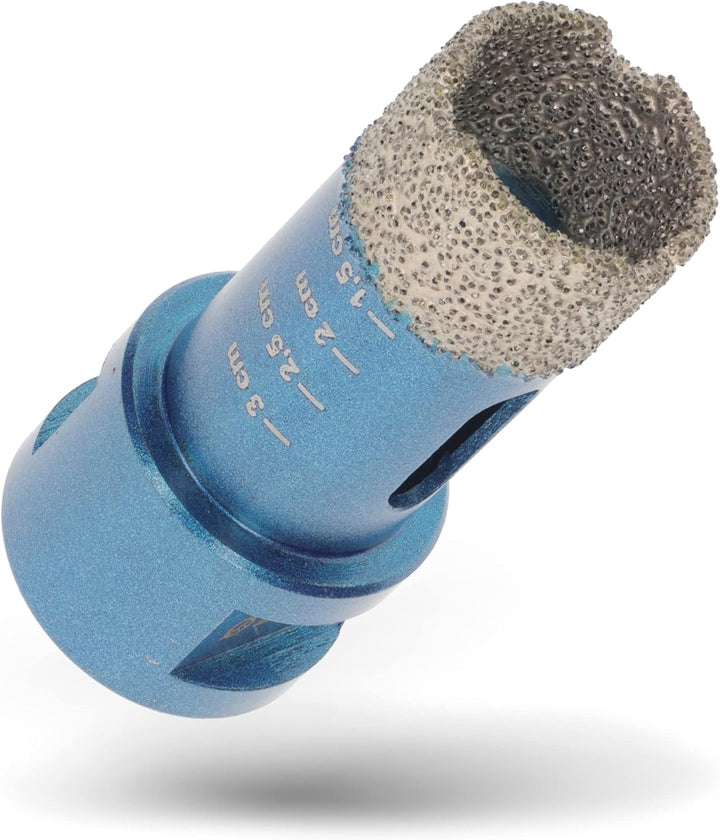 PRODIAMANT Diamant Bohrer Fliese 22mm x M14 trockenbohren von Fliese, Feinsteinzeug, Keramik, Naturs
