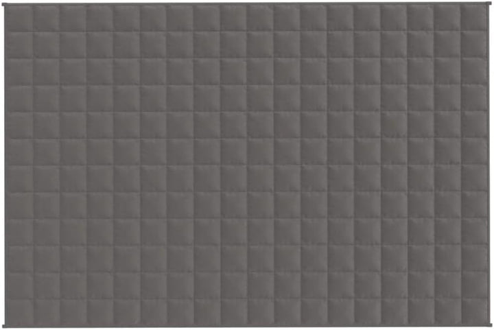 Gecheer Gewichtsdecke Grau 122x183 cm 9 kg Stoff 122x183cm;1;9 kg Grau, 122x183cm;1;9 kg Grau