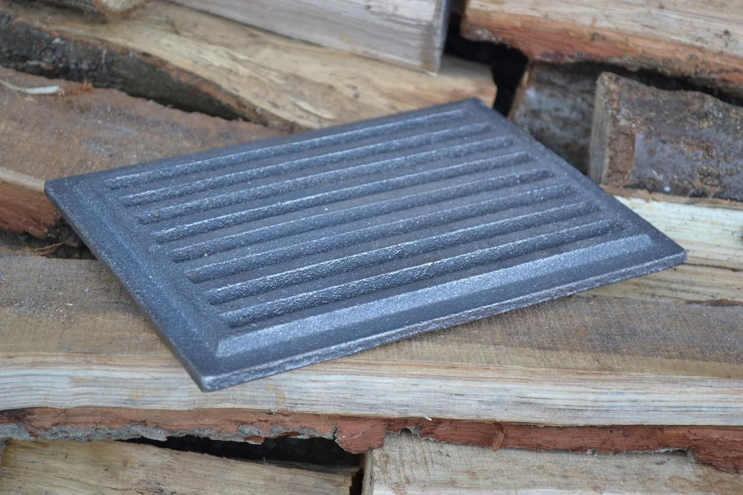 SEZAM 19 x 14 cm Gussrost Ofenrost Ascherost Gussrost verschiedene Durchmesser, Kaminrost passend Ka