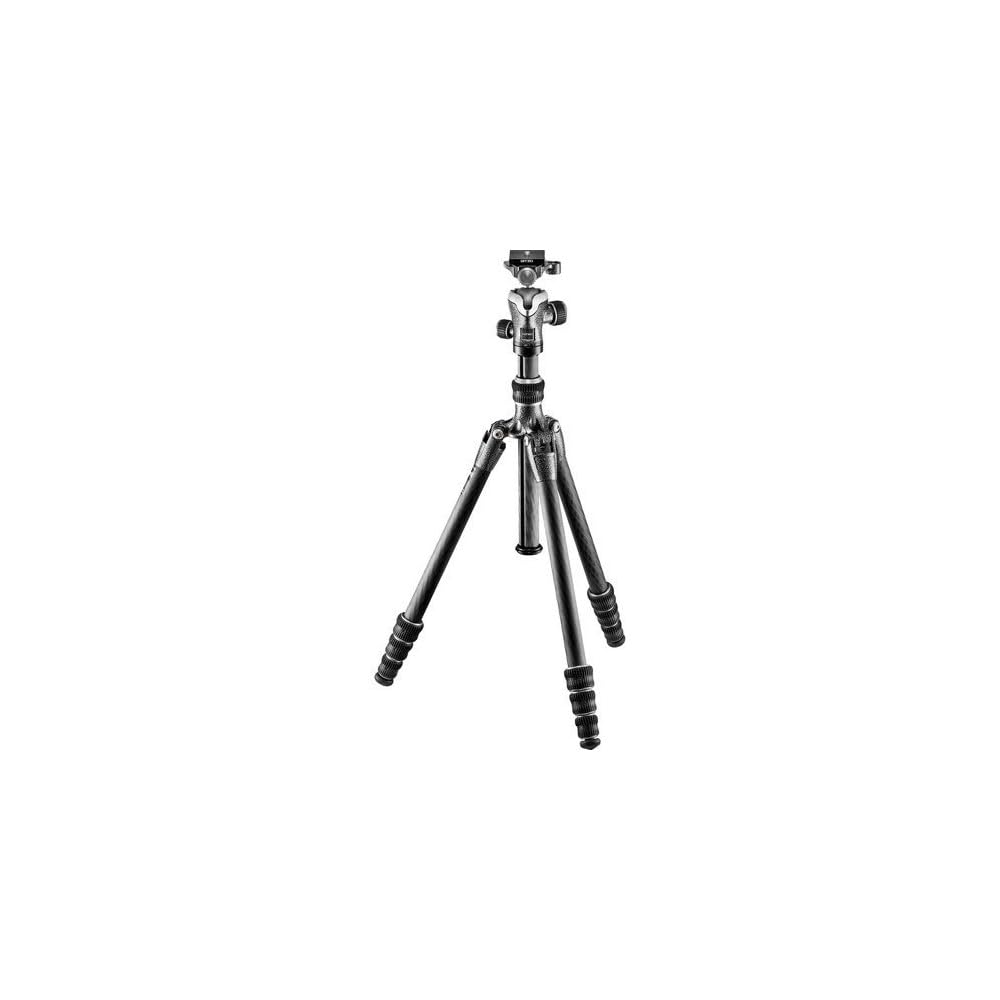 Gitzo GK0545T-82TQD Traveler Stativ mit Kugelkopf (superkompakt, faltbar und leicht, kurze Säule für