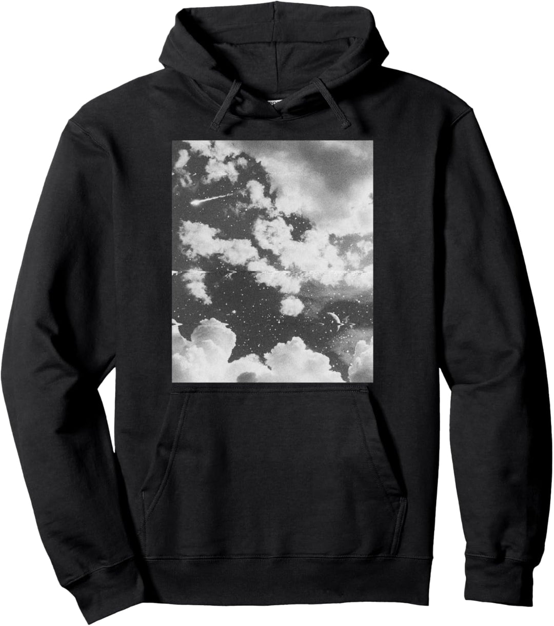 Indie Vaporwave Grunge | 80s 90s | Pastel Goth Aesthetic Pullover Hoodie