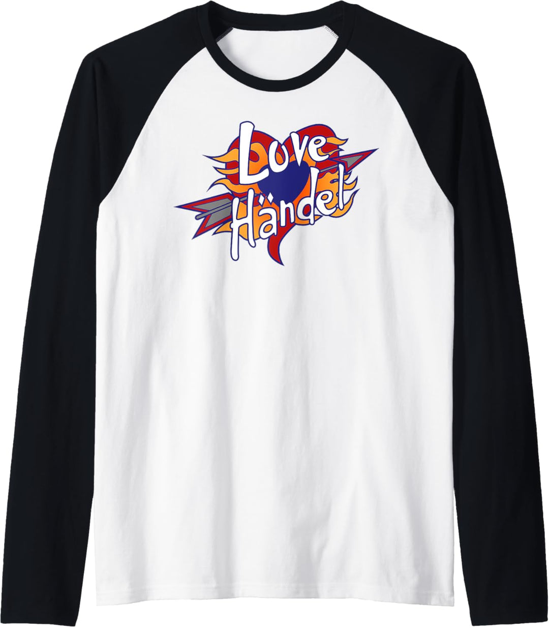 Disney Phineas And Ferb Love Handle Logo Raglan