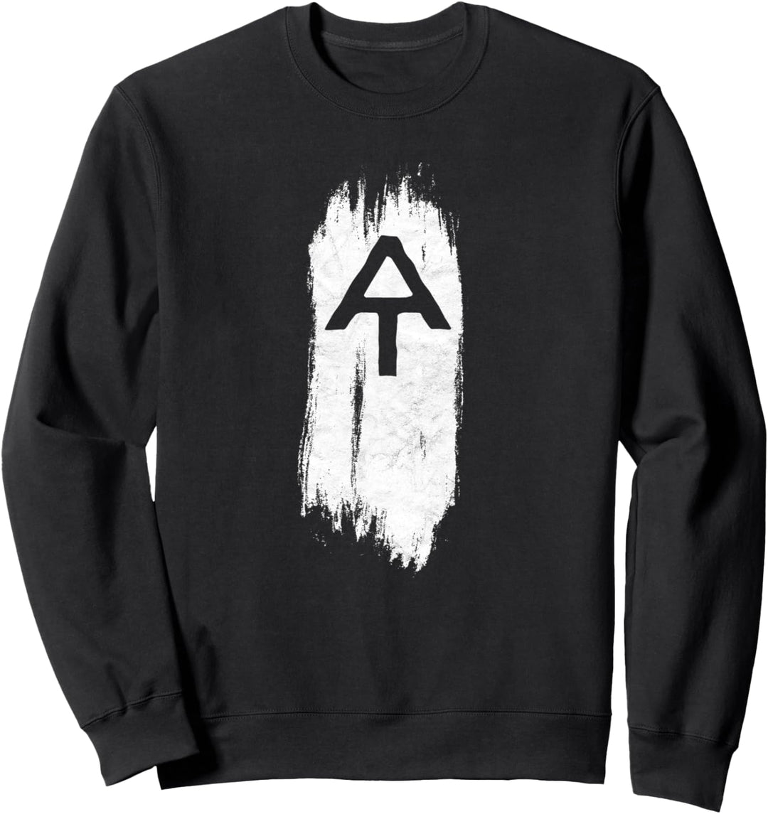 White Blaze Appalachian Trail AT Minimalist Hiking Retro Sweatshirt