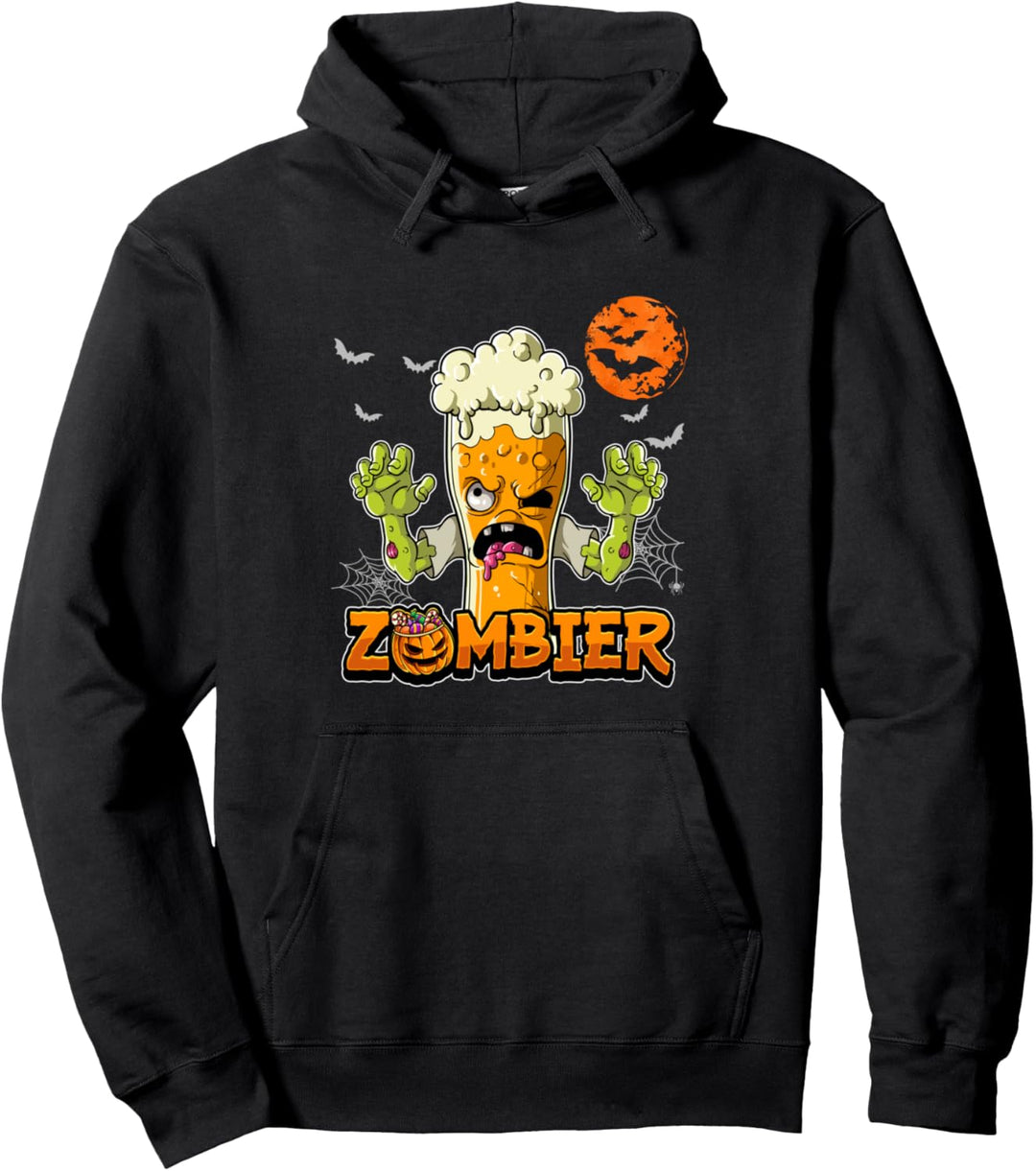 Halloween Zombie Zombier Pullover Hoodie