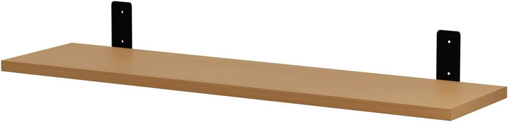 AKKE Hängeregal Wandregal Regalbrett - 50 cm Möbelplatte Metall - Regal - Loft Breto Bayerische Buch