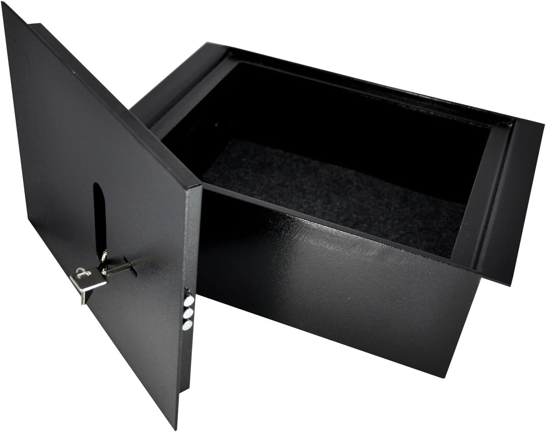 ALSTEN TECH Bodentresor Möbeltresor 35,6 x 26,5 x 14,2 cm Masse: 12 kg Geldtresor für Zuhause Büro u