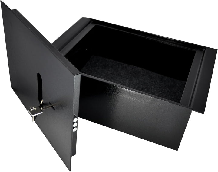 ALSTEN TECH Bodentresor Möbeltresor 35,6 x 26,5 x 14,2 cm Masse: 12 kg Geldtresor für Zuhause Büro u