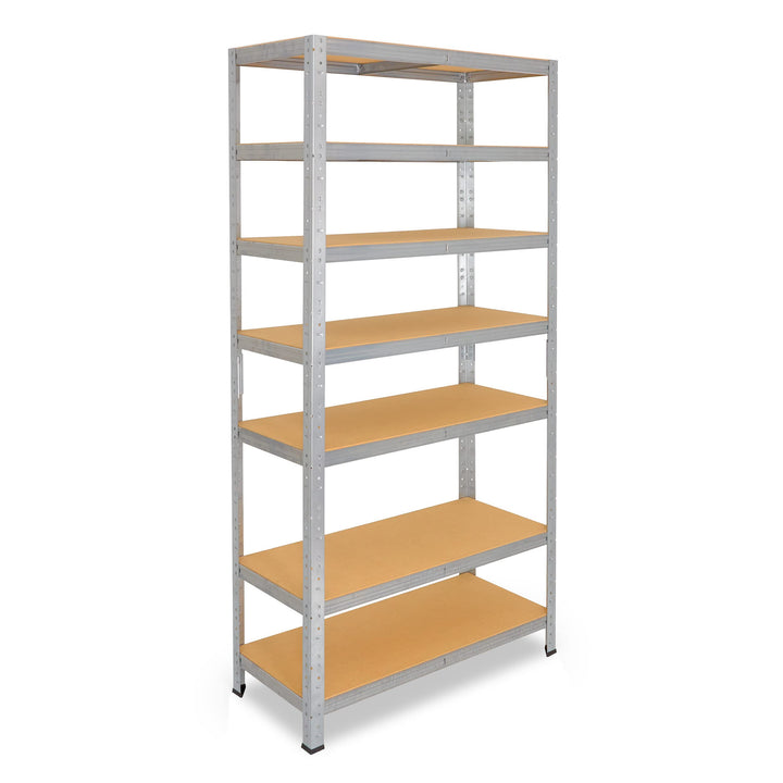 shelfplaza® 200x30x23cm Home Schwerlastregal verzinkt/Metallregal mit 7 Böden/Kellerregal Metall, Ga