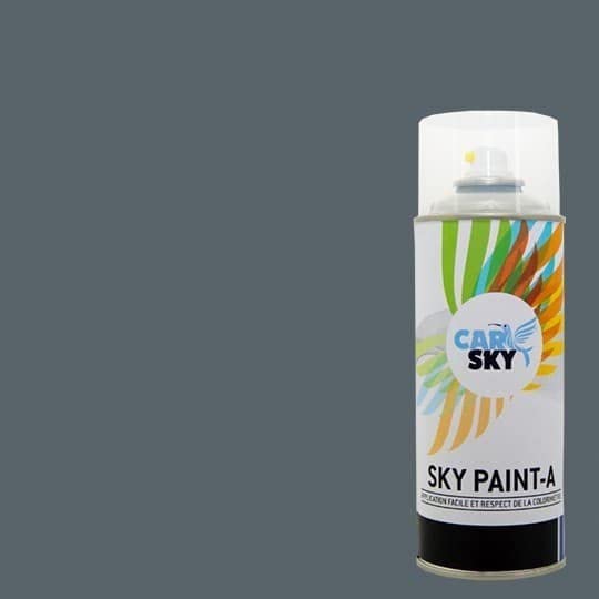 Carsky Aerosolfarbe, kompatibel mit Toyota Shark Grey PBA und Hochglanzlack, 2 x 400 ml