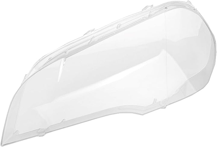 LST 2x Scheinwerferglas Streuscheibe Frontlicht Abdeckung links rechts Set kompatibel mit BMW X5 E70