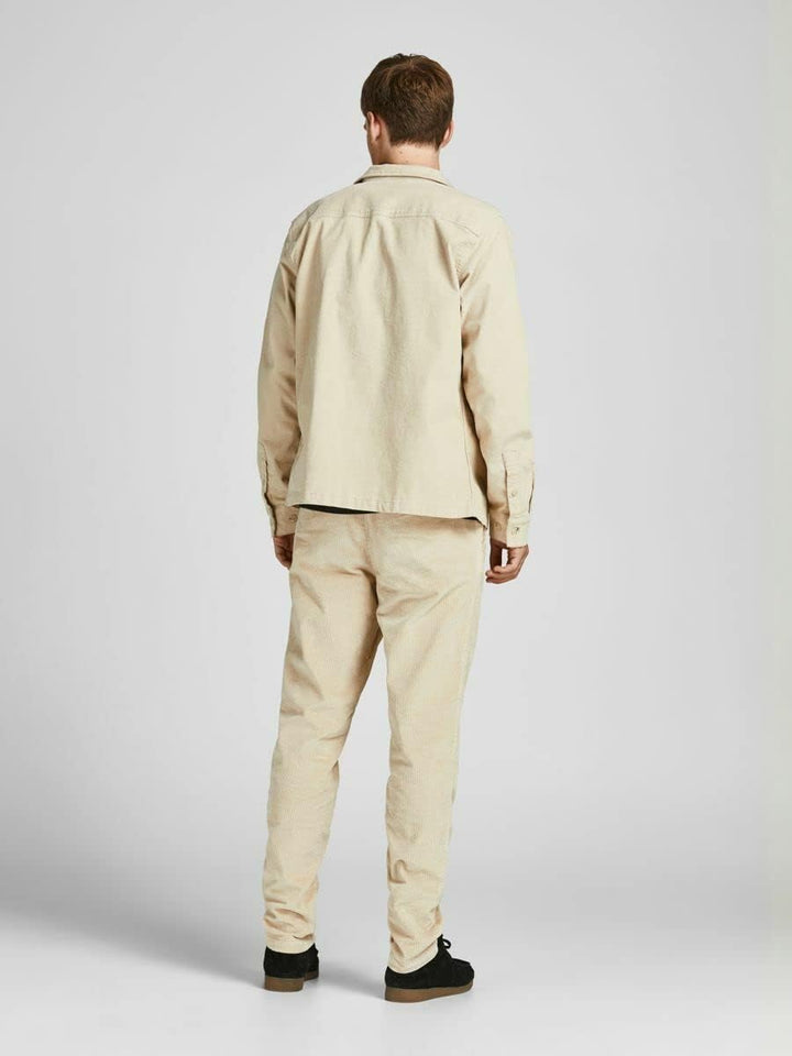 JACK&JONES Mens JJIACE JJDYLAN Corduroy AKM Oatmeal Hose, 34/34