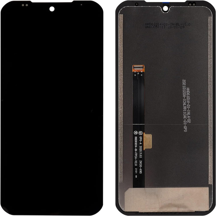 swark LCD Display Kompatibel mit Doogee S86 & S86 Pro (Schwarz ohne Rahmen) Touchscreen Bildschirm D