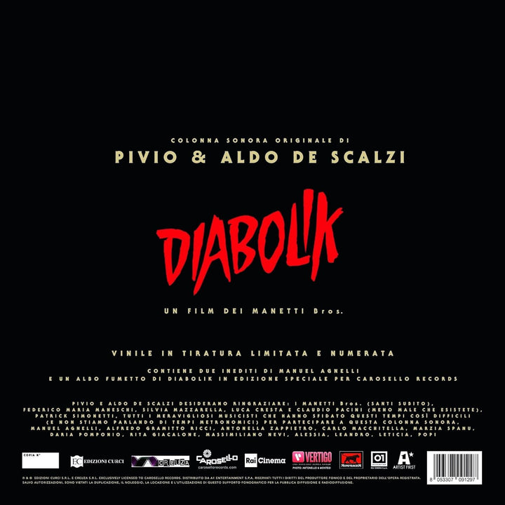 Diabolik (Original Soundtrack), Vinyl