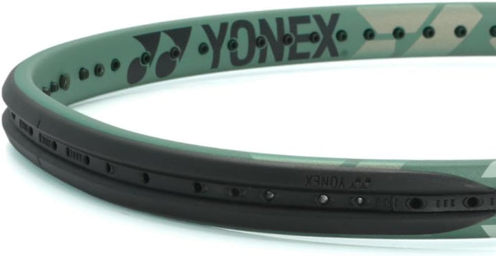 YONEX 23 Percept 100 (280 g) unbesaitet 280 g Tennisschläger Wettkampfschläger Hellgrün – Dunkelgrün