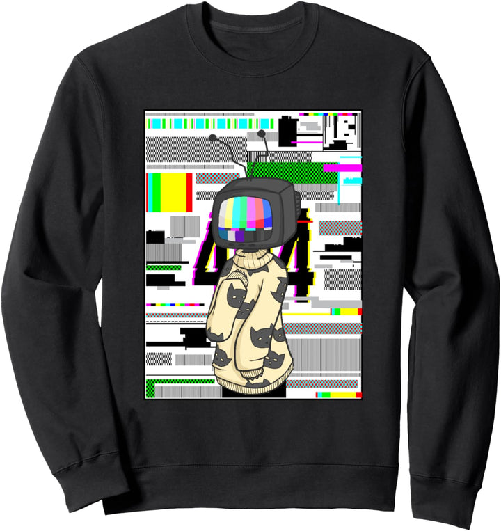 Anime Girl Japanische Ästhetik Anime Otaku Sweatshirt