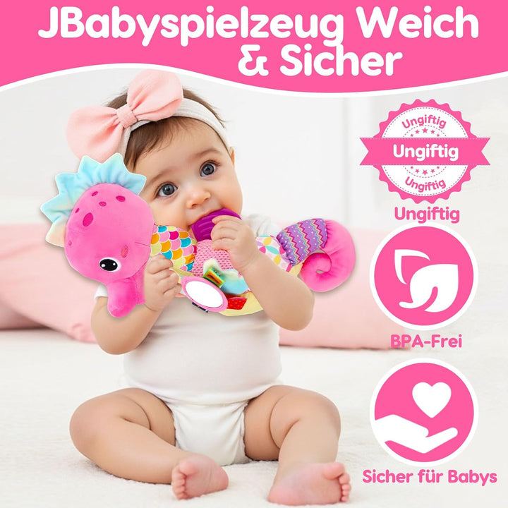 Baby Spielzeug 0 3 6 9 12 Monate Musikspielzeug, Montessori Sensorik Spielzeug Baby Geschenk Mädchen