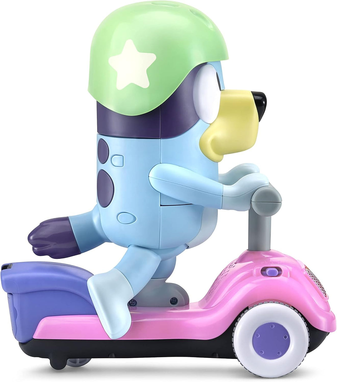 VTech 563805 Bluey Tretroller, blau, L
