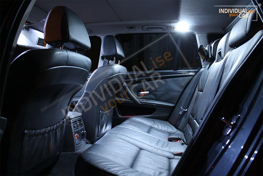 INDIVIDUALise your CAR Innenraumbeleuchtung SET für 5er E61 Touring - Cool-White Panoramadach Ja Kal