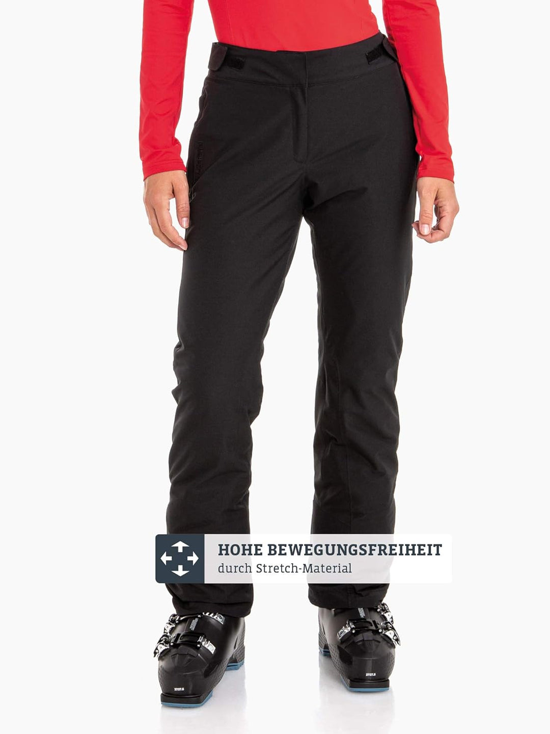 Schöffel Damen Ski Pants Pinzgau1, wind- und wasserdichte Schneehose mit 2-Wege-Stretch, atmungsakti