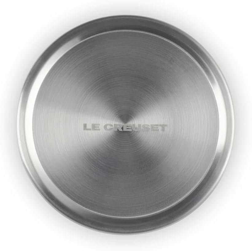 Le Creuset Vakuumisoliertes Edelstahl-Glas für heisse und kalte Suppe, 500 ml, mattschwarz, leicht z