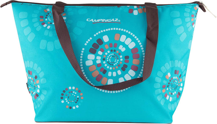 Campingaz Kühltasche Ethnic MiniMaxi 15L, Isoliertasche mit Schulterriemen, kühlt bis zu 10 Std, fal