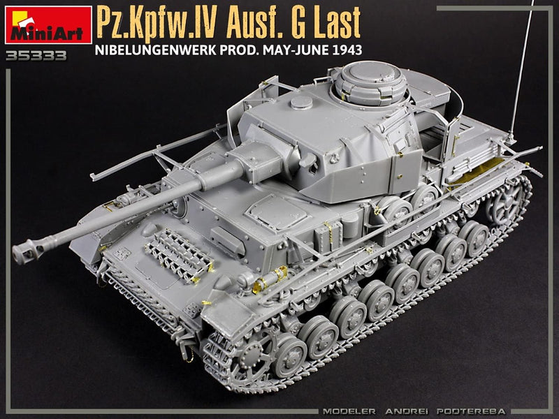 MiniArt : Pz.Kpfw.IV Ausf.G-Last/H-Early Nibelungenwerk Prod (May-June1943) 2in1:35 [6465333]