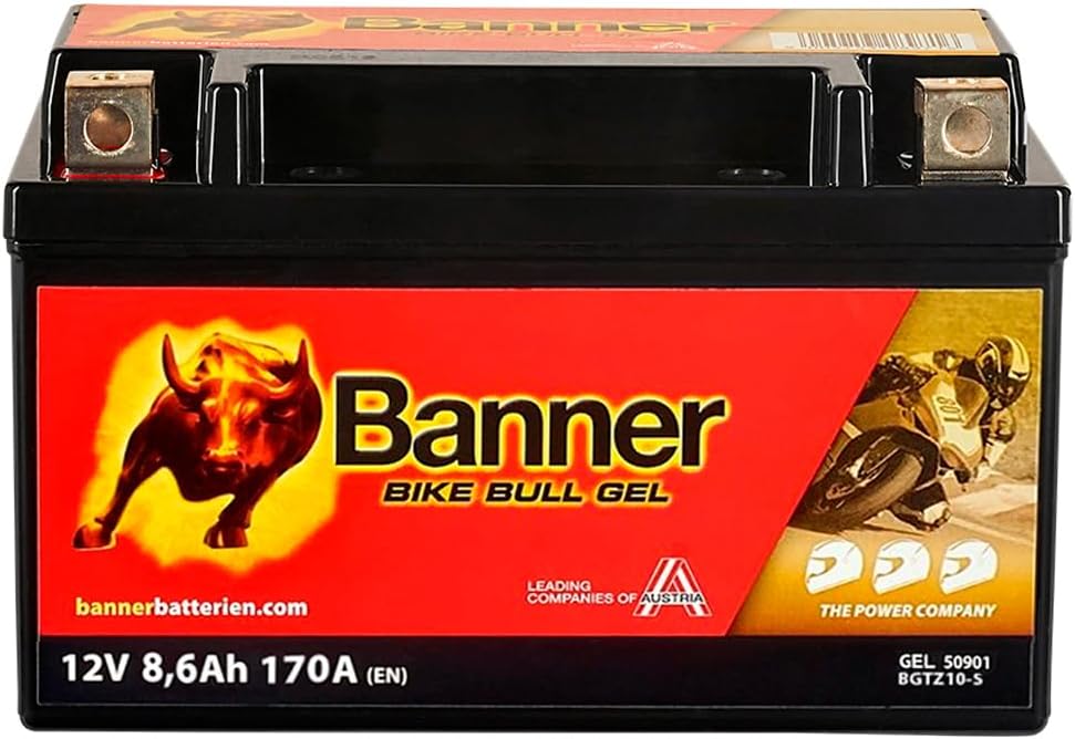 Banner 509 01 Gel Akku Moto Bike Bull
