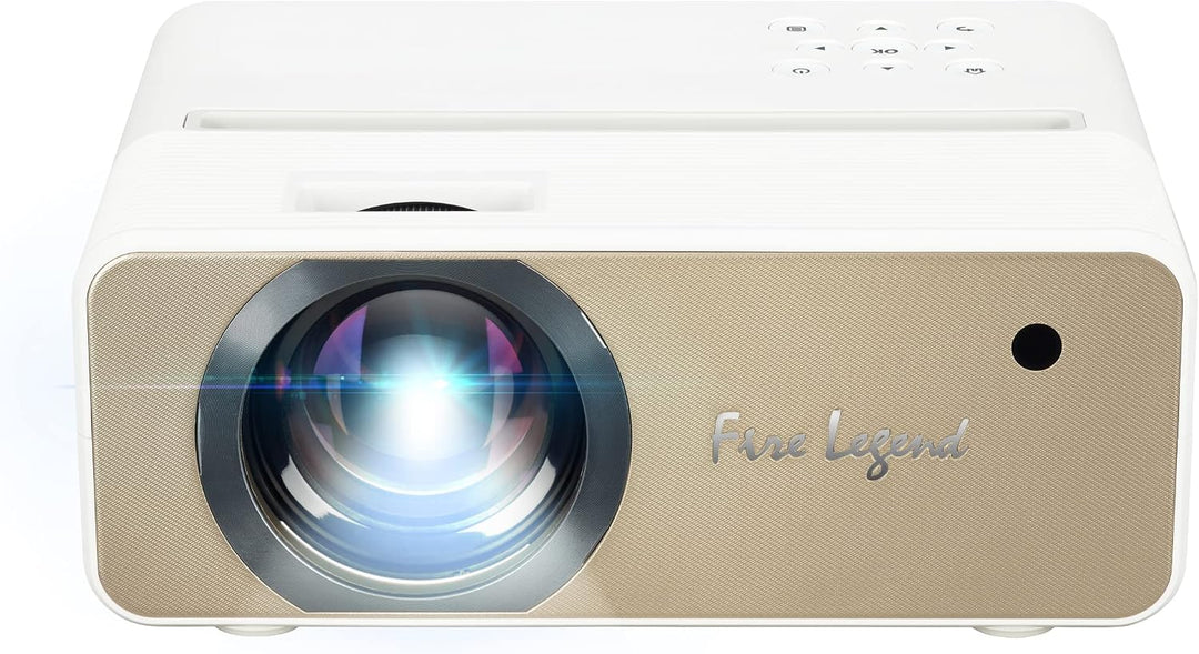 Acer - AOpen QF12 Powered by Acer LCD-LED Projector (Full HD (1.920 x 1.080 Pixel) 5.000 Lumen, 1.00