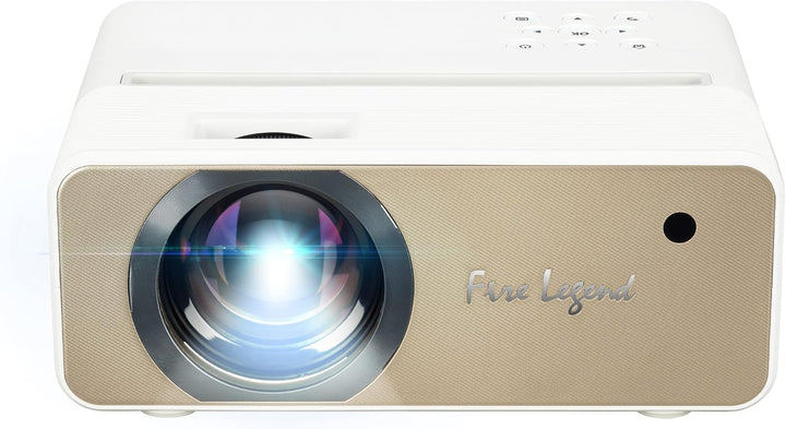 Acer - AOpen QF12 Powered by Acer LCD-LED Projector (Full HD (1.920 x 1.080 Pixel) 5.000 Lumen, 1.00
