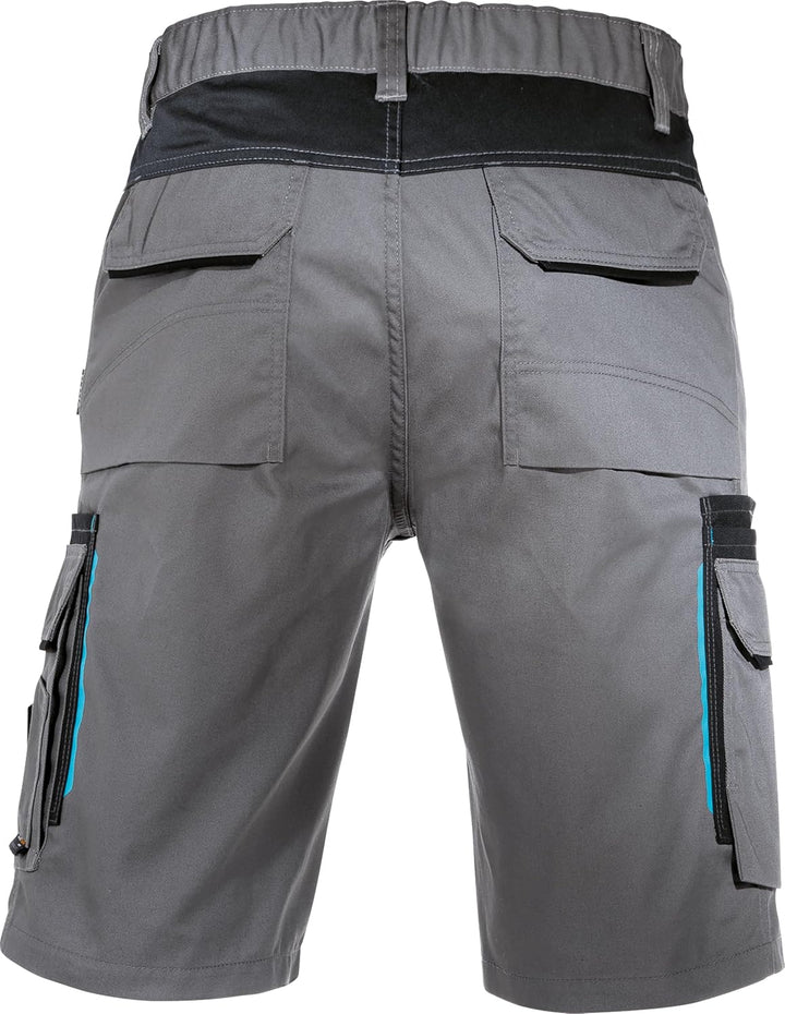 uvex Tune-up Herren-Arbeitshose kurz - Männer-Arbeitshosen mit Stretch-Bund - atmungsaktive Sommer-A