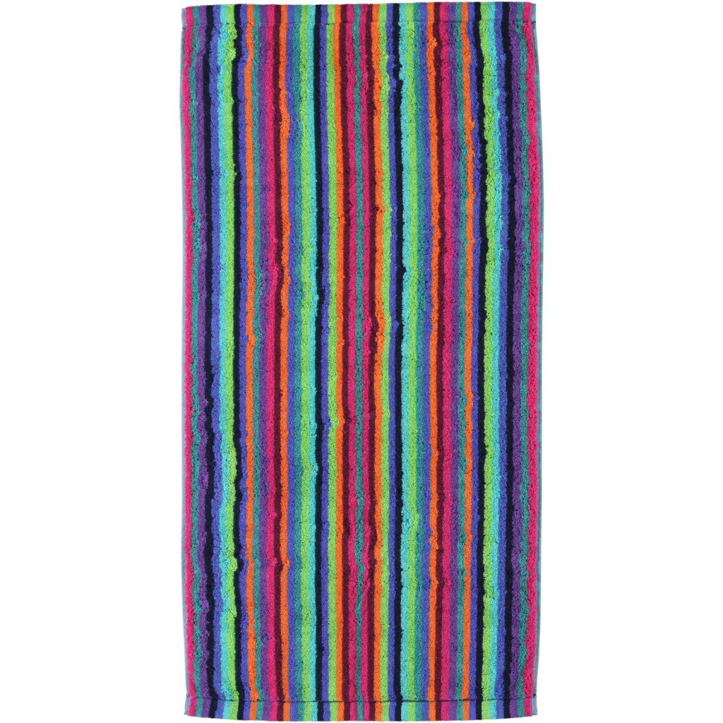 CAWÖ Home Handtücher Life Style Streifen 7048 Multicolor - 84 Saunatuch 70x180 cm, Saunatuch 70x180