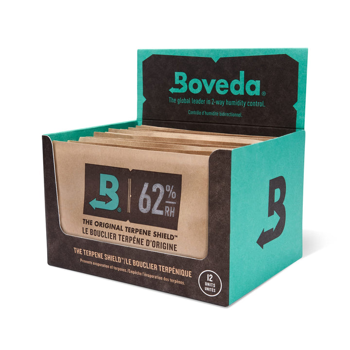 Boveda 60/67/70g 12-Packs (62% RH (Herbal