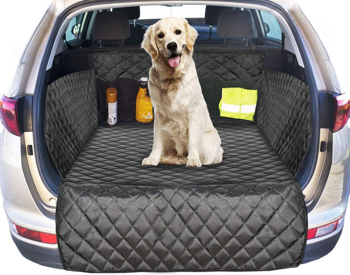 Ferocity Kofferraumschutz mit Ladekantenschutz, Auto Hundedecke Gepolstert für Kofferraum, Autoschon