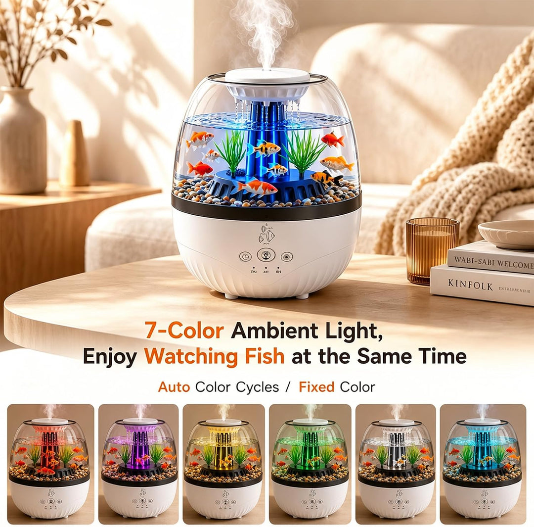 3 in 1 Aquarium Regentropfen Diffuser Luftbefeuchter