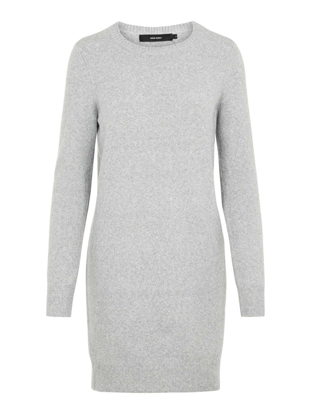 VERO MODA Damen Kleid 10215523 XS Light Grey Melange, XS Light Grey Melange